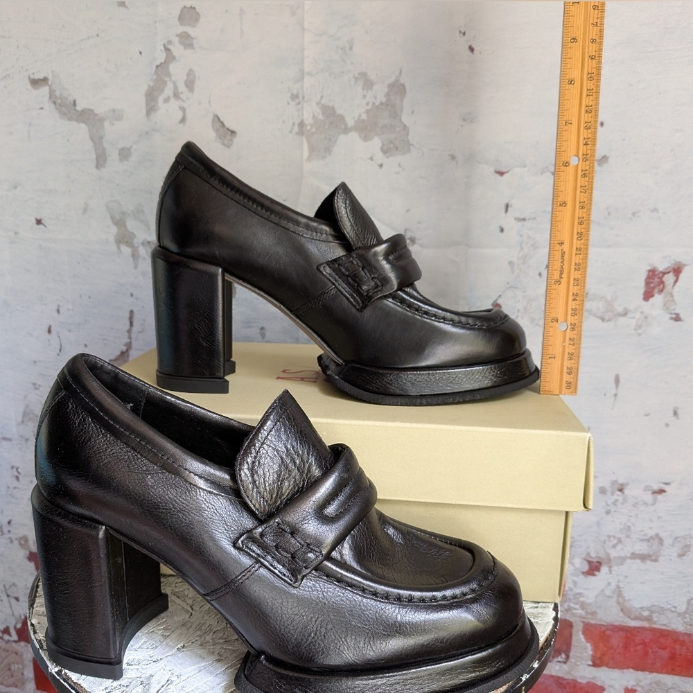 A.S.98 Platform Loafers NWT/Box - Picture 3 of 12